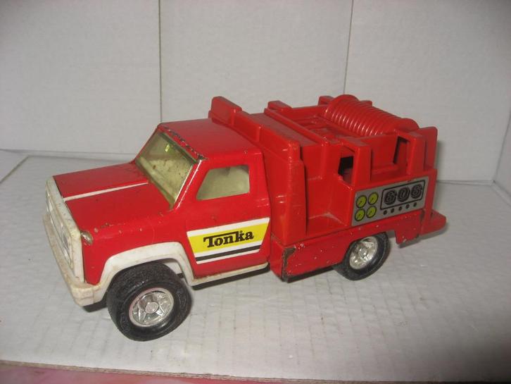 Tonka Brandweer Pick Up, Verzamelen, Speelgoed, Gebruikt, Ophalen of Verzenden
