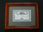 Een aandeel van Irving Trust Company 30 September 1929, Postzegels en Munten, Aandelen en Waardepapieren, Ophalen of Verzenden