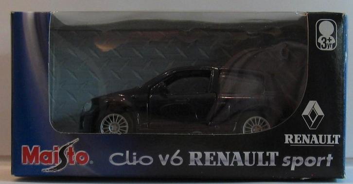 1:43 modelauto Renault Clio V 6met verpakking, Hobby en Vrije tijd, Modelauto's | 1:43, Nieuw, Auto, Overige merken, Ophalen of Verzenden
