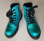YRU Slayr blauwe holografische schoenen maat 39, Lage of Enkellaarzen, Gedragen, Blauw, Ophalen of Verzenden