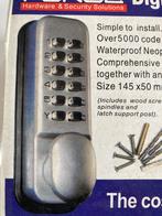 Mechanische digitale access control deur slot ongebruikt, Ophalen of Verzenden, Nieuw, Chroom, Slot