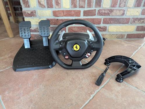 Thrustmaster T80 Ferrari 488 Racestuur Playstation 5 PS4, PC, Computers en Software, Joysticks, Gebruikt, Ophalen of Verzenden