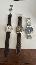 Set horloges geoVani Cerruti en Tommy hilfiger, Ophalen of Verzenden, Zo goed als nieuw, Staal, Overige merken