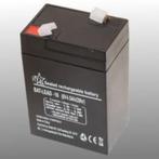 Oplaadbare Loodaccu 6V 4,5Ah, Hobby en Vrije tijd, Elektronica-componenten, Ophalen of Verzenden, Nieuw