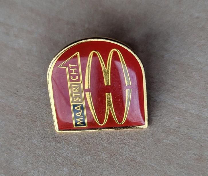 Maastricht McDonalds pin, Verzamelen, Speldjes, Pins en Buttons, Gebruikt, Speldje of Pin, Overige onderwerpen, Ophalen of Verzenden