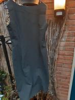 Elegante jurk met jasje - Maat L, Ophalen of Verzenden, Zo goed als nieuw, Knielengte, Grijs