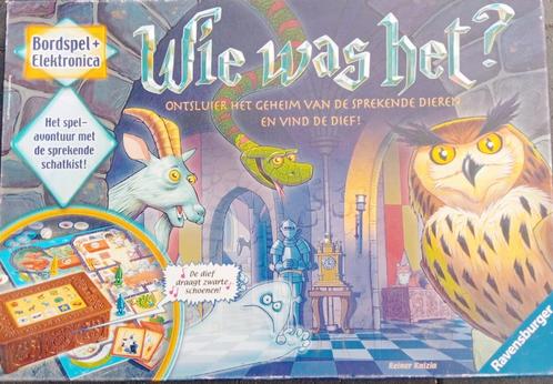"wie was het" electronisch bordspel ravensburger, Hobby en Vrije tijd, Gezelschapsspellen | Bordspellen, Gebruikt, Ophalen of Verzenden