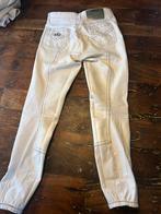 Witte rijbroek 170 epplejeck met steentjes, Dieren en Toebehoren, Paardrijkleding, Ophalen of Verzenden, Zo goed als nieuw, Dressuur