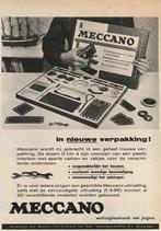Retro reclame 1959 Meccano speelgoed een mooie doos, Verzenden, Overige typen