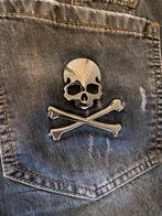 Philipp Plein Spijkerbroek Jeans 33, Ophalen of Verzenden, Zo goed als nieuw, Blauw, W33 - W34 (confectie 48/50)