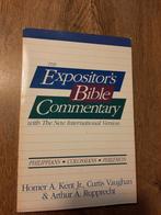 Expositor's Bible Commentary Philippians Colossians Philemon, Boeken, Godsdienst en Theologie, Ophalen of Verzenden, Zo goed als nieuw