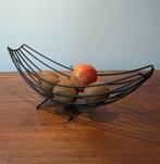 Vintage Metal Fruit Bowl 1960s / Vintage Metalen Fruitschaal, Ophalen of Verzenden, Gebruikt