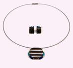 Swatch ketting met hanger en oorbellen, N.v.t., N.v.t., Ophalen of Verzenden, Zo goed als nieuw