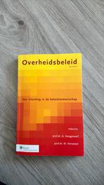Overheidsbeleid, Ophalen of Verzenden, Zo goed als nieuw, Sociale wetenschap