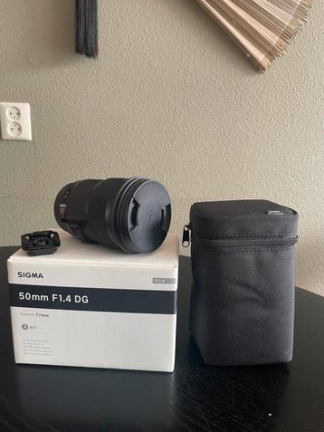 Sigma Art, 50mm F1.4 DG HSM voor Canon beschikbaar voor biedingen