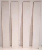 houten planken wit, Doe-het-zelf en Verbouw, Hout en Planken, Minder dan 25 mm, Ophalen of Verzenden, Plank, Minder dan 200 cm