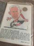 3 Voetbal karikaturen voetbalplaatjes jaren 60. Incl. Zakje, Verzamelen, Nieuw, Ophalen of Verzenden, Poster, Plaatje of Sticker