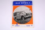 Alle Auto's 7 [1968] — Terreinvoertuigen — Alkenreeks 157, Boeken, Auto's | Boeken, Ophalen of Verzenden, Gelezen, Algemeen