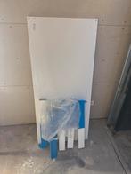 Ikea pahl tafel blauw, Huis en Inrichting, Bureaus, Ophalen, Gebruikt, Bureau