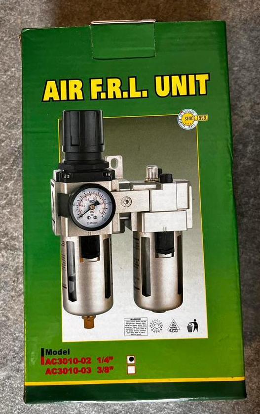 HBM Dubbele Vochtafscheider, Doe-het-zelf en Verbouw, Compressors, Nieuw, 10 bar of meer, Minder dan 25 liter, Minder dan 200 liter/min