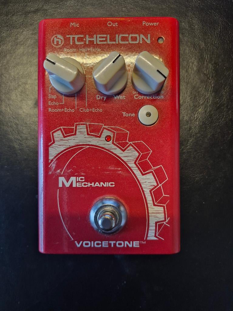 TC Helicon Mic Mechanic zang effect pedaal, Muziek en Instrumenten, Effecten, Ophalen, Zo goed als nieuw, Delay of Echo