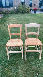Twee houten stoelen, Antiek en Kunst, Ophalen of Verzenden