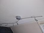 Lamp op rail, Huis en Inrichting, Lampen | Spots, Halogeen, Metaal of Aluminium, Ophalen of Verzenden, Zo goed als nieuw