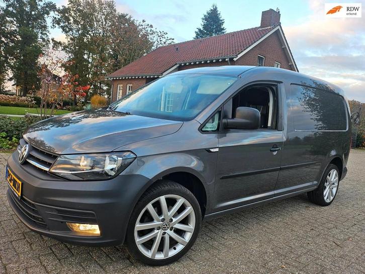 Volkswagen Caddy L2 Maxi 1.4 TSI 125pk DSG7 LMV, Cruise, PDC, Auto's, Bestelauto's, Bedrijf, Te koop, ABS, Airbags, Bluetooth