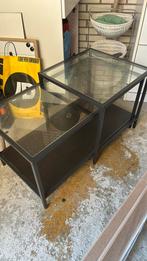 Ikea salontafel glas, 100 tot 150 cm, Minder dan 50 cm, Rechthoekig, 50 tot 100 cm