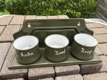 Authentieke Zand Soda Zeep Bakjes - Vintage Keuken beschikbaar voor biedingen