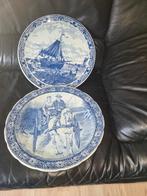 Delfts blauwe borden, Antiek en Kunst, Antiek | Keramiek en Aardewerk, Ophalen
