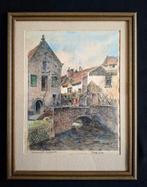 Gemengde techniek Molenpoort Maastricht, Walter Neuhof, Ophalen of Verzenden