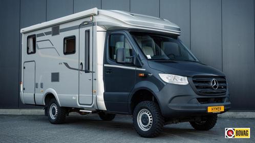 Hymer ML-T 570 4X4, Caravans en Kamperen, Campers, Bedrijf, tot en met 3, Half-integraal, Hymer, Diesel, Automaat, Halve Treinzit
