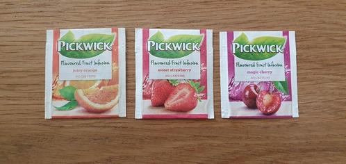 (39) Theezakje / Theezakjes / Thee zakjes - Pickwick 3st, Hobby en Vrije tijd, Theezakjes, Theezakje(s), Ophalen of Verzenden