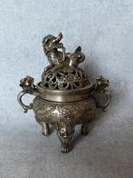 Foo dog / Draken wierookbrander China brons, Antiek en Kunst, Ophalen of Verzenden
