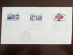 NL 1963; Env. RODE KRUISZEGELS stempels AUTOPOSTKANTOOR, Postzegels en Munten, Brieven en Enveloppen | Nederland, Verzenden, Envelop