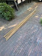 Bamboe stokken van 3 meter. Amersfoort of Hengelo (o), Tuin en Terras, Palen, Balken en Planken, Ophalen, Gebruikt, 250 cm of meer
