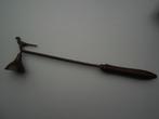 oude kaarsendover messing hout fazant, Ophalen of Verzenden