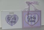 GIRLS ROOM LILA WANDDECORATIE Appletree NIEUW, -, -, Nieuw, Ophalen of Verzenden