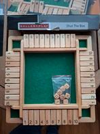 Shut the box spel. Als nieuw !, Hobby en Vrije tijd, Gezelschapsspellen | Bordspellen, Ophalen of Verzenden, Zo goed als nieuw