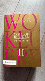 Publieksrecht 24 25 College bundel Wetteksten II, Ophalen, Zo goed als nieuw