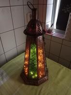 Mooie Marokkaanse Lamp met Licht, Ophalen of Verzenden
