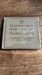 Sleeswijk’s zak-atlas van Nederland, Antiek en Kunst, Antiek | Boeken en Bijbels, Ophalen of Verzenden