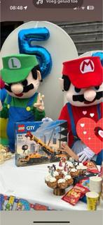 Mascotte Mario&Luiqi te huur inclusief acteur, Ophalen of Verzenden, Zo goed als nieuw, Overige