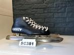 Viking Junior Tournoren Lage Laag Noren Leder Zwart Maat 40, Sport en Fitness, Schaatsen, Viking, Verzenden, Nieuw, Noren