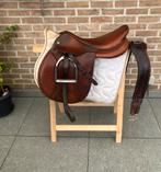 Springzadel Pessoa 17,5 inch+singel+Sprenger stijgbeugels, Ophalen of Verzenden