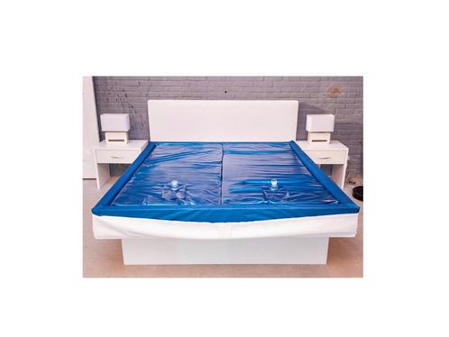 Waterbed, ondersteunt je rug perfect!, Huis en Inrichting, Slaapkamer | Bedden, Gebruikt, Tweepersoons, 180 cm, 210 cm, Overige materialen