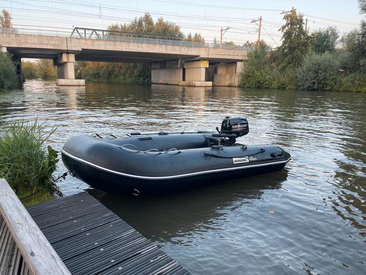 Rubberboot met mercury 6 pk 4 stroke, Watersport en Boten, Accessoires en Onderhoud, Zo goed als nieuw, Overige typen, Ophalen