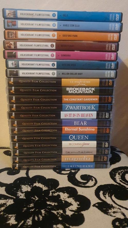 19 films: quality film collectie + Volkskrant film festival, Cd's en Dvd's, Dvd's | Filmhuis, Zo goed als nieuw, Overige gebieden