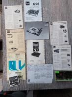 Dual  boekjes  klein gerij kutsstof tandwielen, Audio, Tv en Foto, Platenspelers, Ophalen of Verzenden, Dual